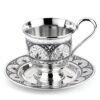 чайная пара из серебра