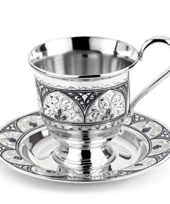 чайная пара из серебра