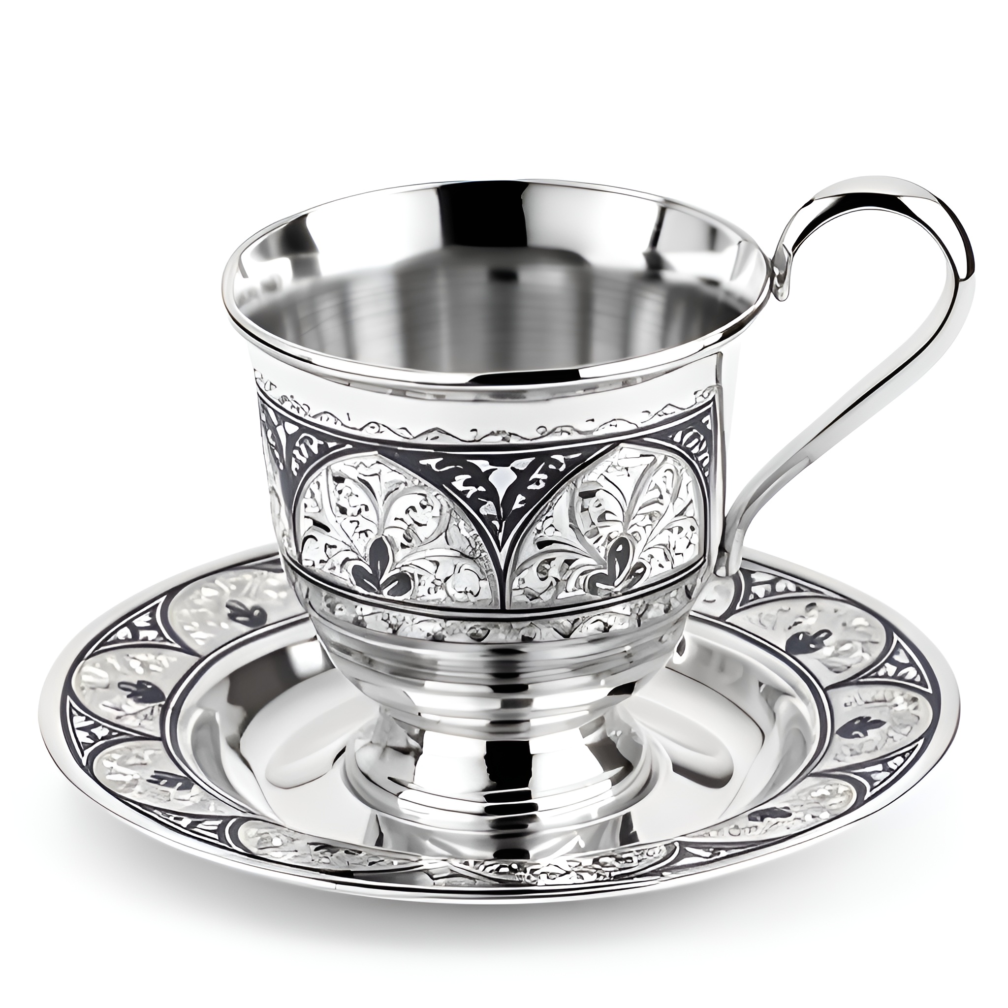 Чайная пара из серебра 1 чайная пара из серебра