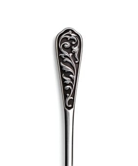 десертная ложка из серебра