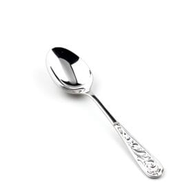 десертная ложка из серебра