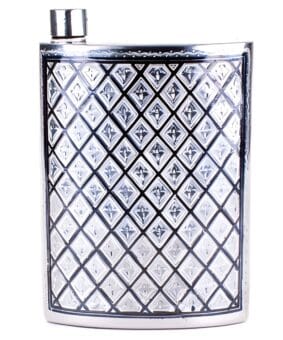 Серебряная фляга