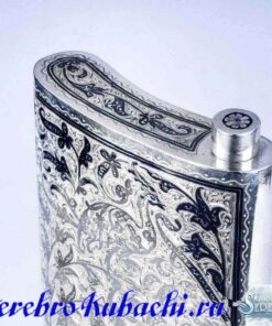 серебряная фляга для воды
