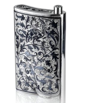 серебряная фляга для воды