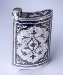 серебряная фляжка для алкоголя