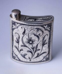 фляжка серебряная