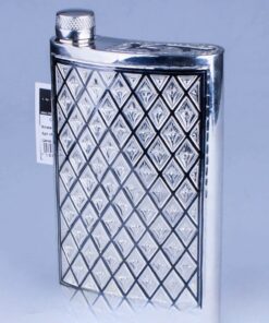 серебряная фляга