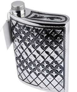 фляжка подарочная серебряная