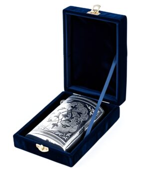 серебряная фляжка для алкоголя