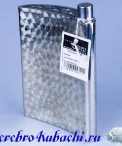 походная фляжка серебро