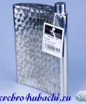 походная фляжка серебро