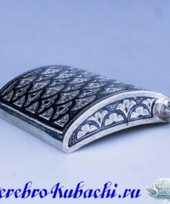 походная фляжка серебро