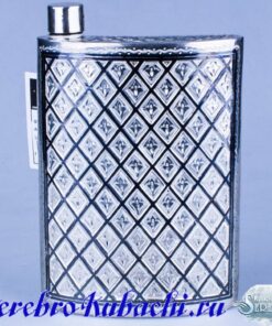 серебряная фляжка кубачи