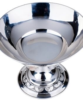 серебряная фруктовница кубачи