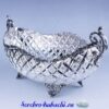 серебряная фруктовница ладья