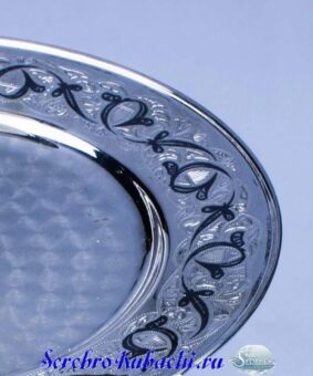 серебряная этажерка