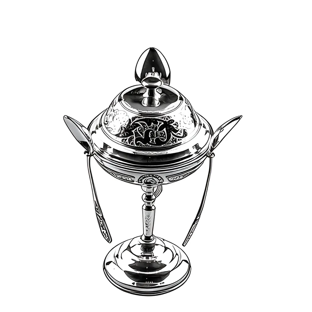 Серебряная икорница с логотипом 3 серебряная икорница с логотипом