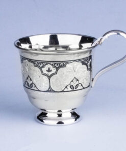 чайная серебряная пара