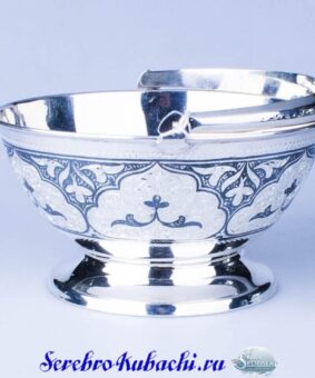 конфетница серебро кубачи