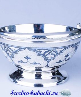 конфетница серебро кубачи