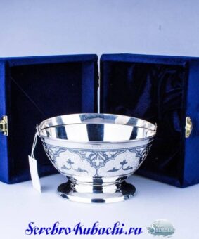 конфетница серебро кубачи