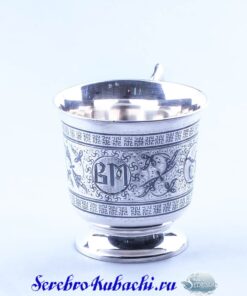 серебряная кружка телец
