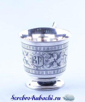 Серебряная кружка Телец 16 серебряная кружка телец