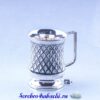 серебряная кружка чешуя