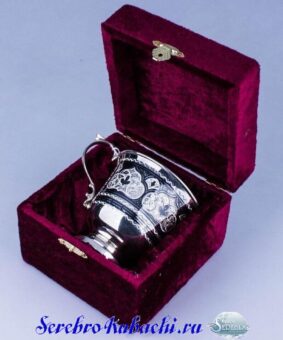 кружка для воды серебряная