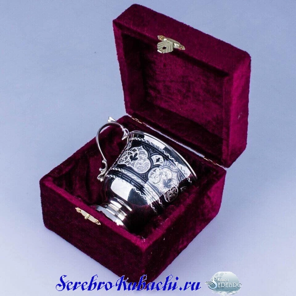 кружка для воды серебряная