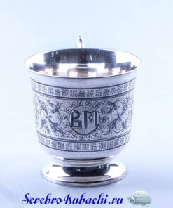 серебряная кружка телец