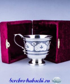 кружка для воды серебряная