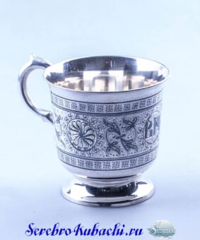 Серебряная кружка Телец 11 серебряная кружка телец