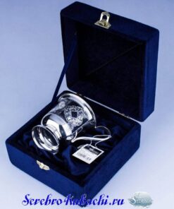 серебряная кружка для чая