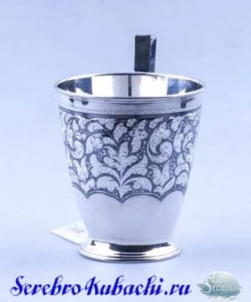 серебряная кружка 925 пробы