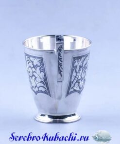 серебряная кружка 925 пробы