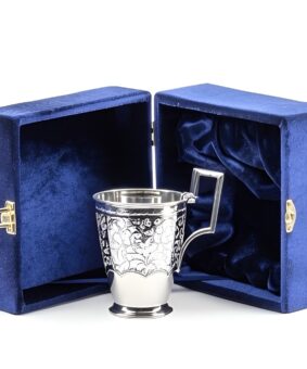 серебряная кружка 925 пробы