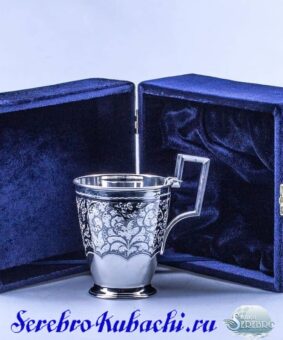 серебряная кружка 925 пробы