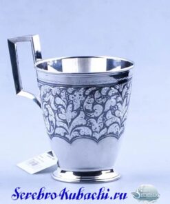 серебряная кружка 925 пробы