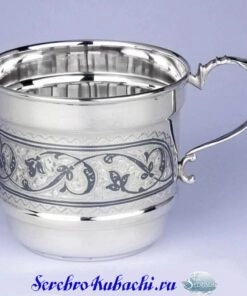 серебряная кружка для воды
