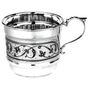 серебряная кружка для воды
