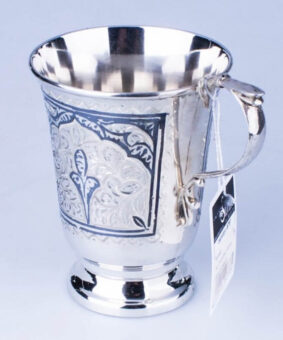 серебряная кружка кубачи