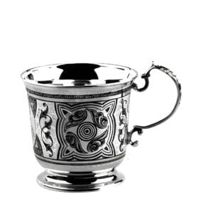 серебряная кружка скорпион