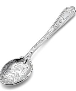 серебряная ложечка для соли