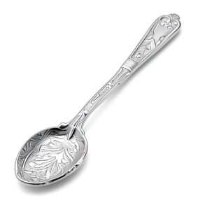 серебряная ложечка для соли