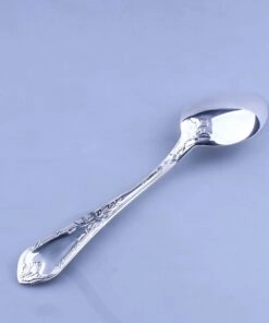 десертная серебряная ложка