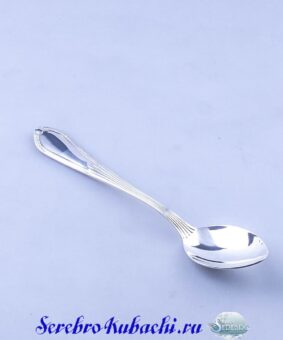 десертная серебряная ложка