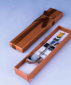 серебряная детская ложка