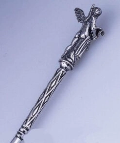 серебряная ложка херувим