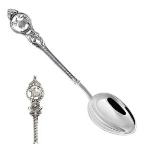 серебряная ложка знак зодиака телец